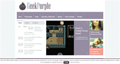 Desktop Screenshot of geekpurple.com